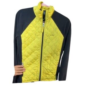 Lauren Active Ralph‎ Lauren Jacket Women's M Quilted Zip Front Olive Brown